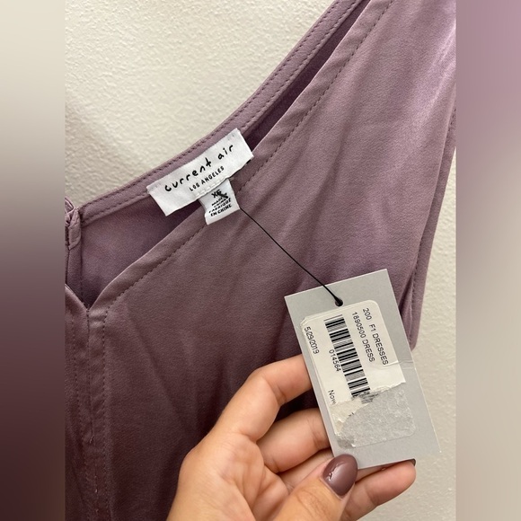 Anthropologie Mauve Midi Dress - Picture 2 of 7